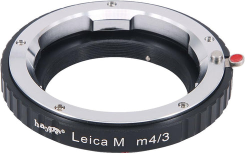 Haoge Manual Lens Mount Adapter for Leica M LM Lens to Olympus Panasonic Micro Four Thirds MFT M4/3 Camera