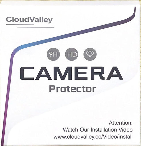 CloudValley Camera Lens Protector for Samsung Galaxy S23 Ultra, 3+2Pcs, 9H Tempered Glass, Glitter Pink
