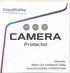 CloudValley Camera Lens Protector for Samsung Galaxy S23 Ultra, 3+2Pcs, 9H Tempered Glass, Glitter Pink
