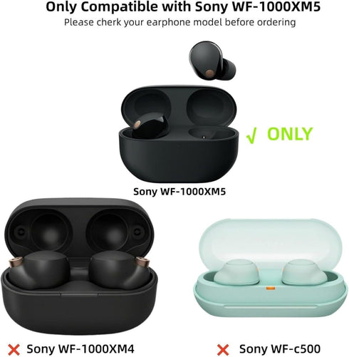 Silicone Korok Case Compatible with Sony WF-1000XM5 with Keychain, Cute Anime Yahaha Shockproof Protective Cover for WF-1000XM5 for Kids with Cleaning Kit