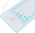 Soft Silicone Keyboard, Lightweight Portable USB Wired 85 Keys Comfortable Keyboard for PC Notebook (Blue)