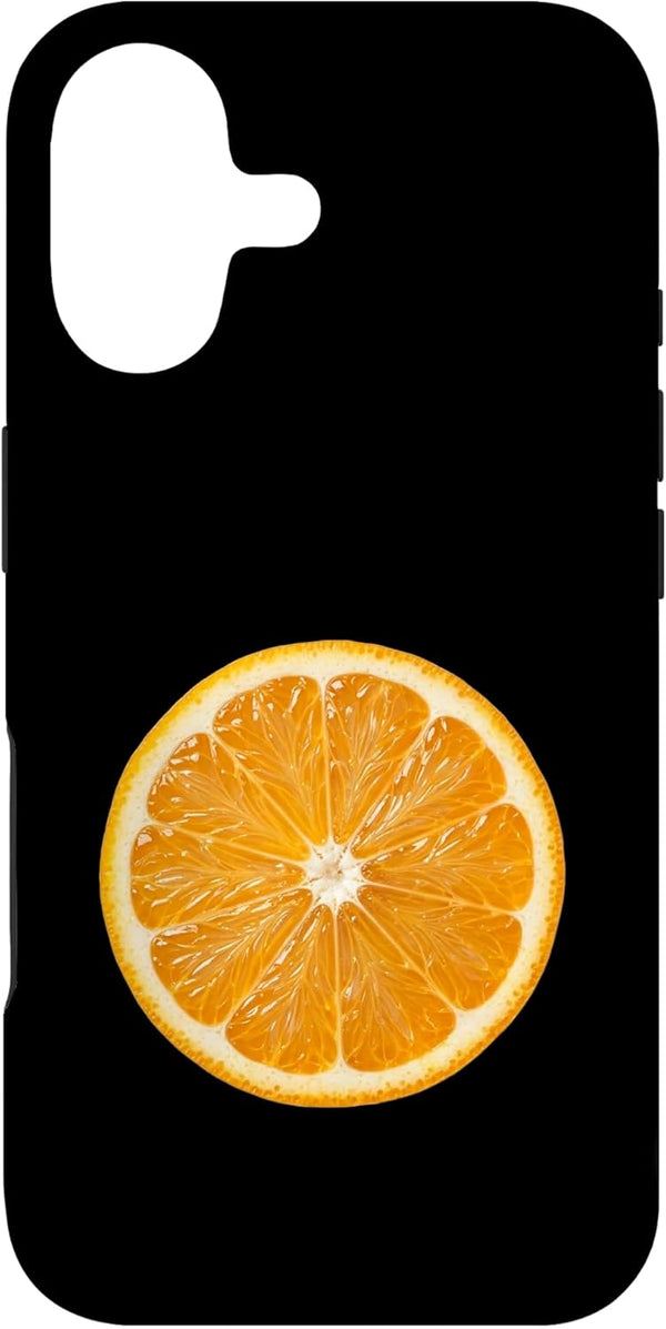 Fresh Fruit and Lemon Citrus Nature Designs Orange Slice Cross Fruit Citrus Case for iPhone 17