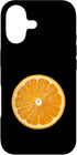 Fresh Fruit and Lemon Citrus Nature Designs Orange Slice Cross Fruit Citrus Case for iPhone 17
