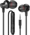 MAS CARNEY WI7 Wired Headphones with Microphone, Universal Compatibility with All 3.5mm Devices, Earbuds