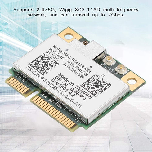 Network Card for 6430u E5440 E7440 QCA9005 802.11AD Bluetooth 4.0 Wigig 7Gbps