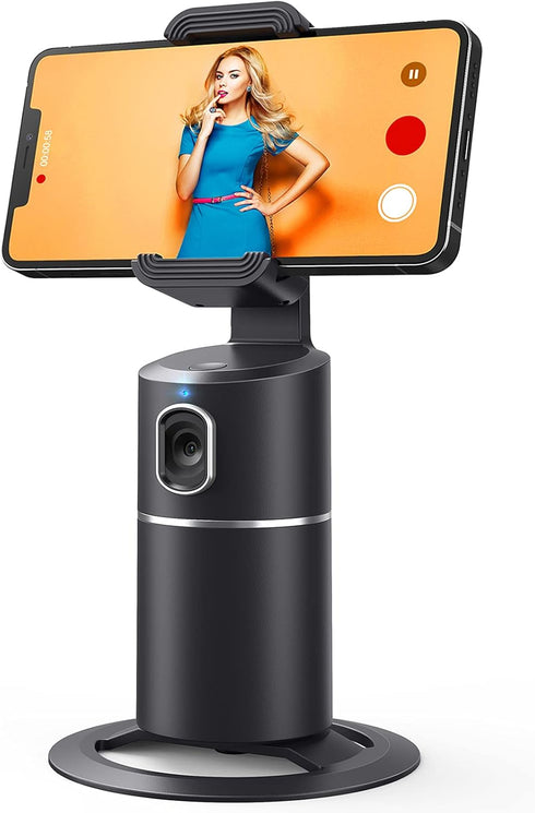 camrola Auto Face Tracking Phone Holder, No App Required, 360 Rotation Face Body