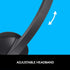 Logitech H340 USB Headset - Stereo USB for Windows & Mac, Black - Perfect for clear audio and comfort.