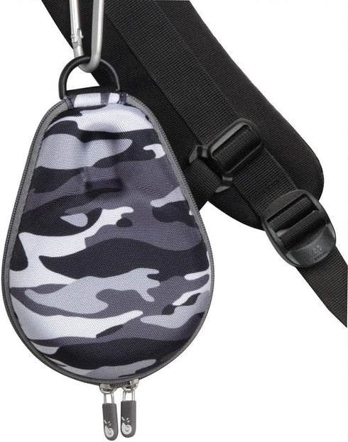 Hermitshell Travel Case for JBL Clip 3 Portable Waterproof Wireless Bluetooth Speaker (Black Camo)