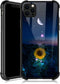 Compatible with iPhone 12 Pro Case, Non-Slip Soft TPU Bumper, Shockproof Protective Case for Women