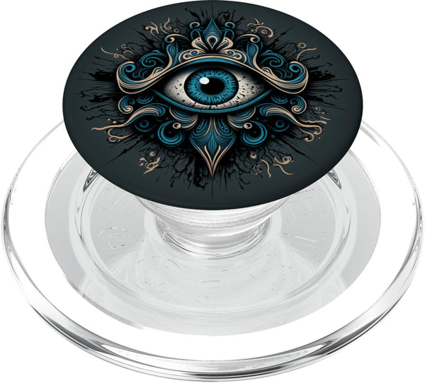 PopSockets MagSafe Evil Eye Yellow Indigo Blue Teal PopGrip for iPhone