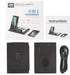 Portable Fast Wireless Charger, 4 in 1 Qi Fast Charging Station, Detachable Wireless Charger for iPhone 13/12/12