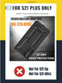 ArmadilloTek Vanguard Case for Samsung Galaxy S21 Plus, Military Grade Full-Body Rugged with Built-in Kickstand (Red)