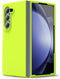 oakxco Liquid Silicone Phone Case for Samsung Galaxy Z Fold 6, Neon Bright Solid Color, Thin Slim Soft Rubber Gel