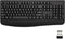 EDJO Wireless Keyboard, 2.4G Ergonomic Full Size Wireless Computer Keyboard with Wrist Rest