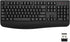 EDJO Wireless Keyboard, 2.4G Ergonomic Full Size Wireless Computer Keyboard with Wrist Rest