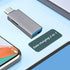 Liaoan USB3.0 2-in-1 OTG Adapter Type-C to Indicator Light, Capable of simultaneous Charging and Data Transfer