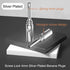 Viborg 8PCS Silver Plated Speaker Banana Plugs, Screw Locking 4MM HiFi Connectors for Speaker Wire, Home Theater,