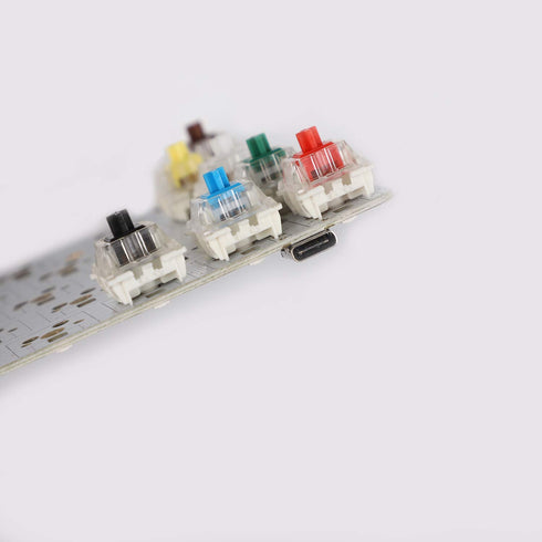 Gateron Switches MX Keyboard Switch 3pin SMD LED Underglow Compatible for MX Mechanical Keyboards (SMD Yellow 88 PCS)