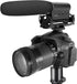 SGC-598 3.5mm Interview Shotgun Microphone with Windscreen Muff, Cardioid Directional Mic for DSLR Cameras