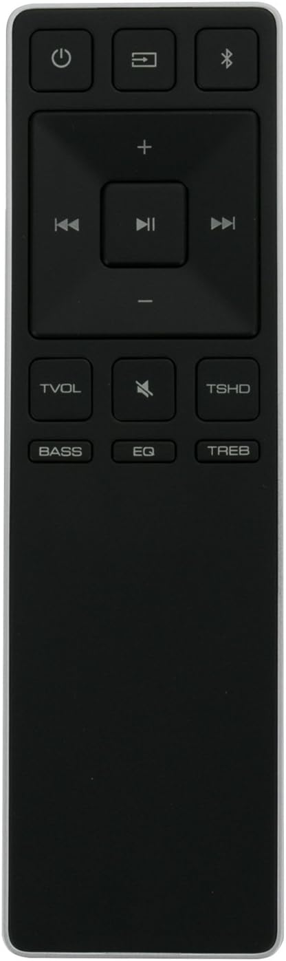 XRS331-C Replacement Remote for Vizio Sound Bar Models SS2520-C6, S2121W-D0, S2121WD0, SB3830-C6M, SB3820-C6, SB3821-C6