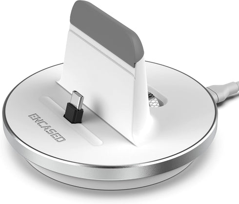 Encased USB C Non-Wireless Charging Stand for iPhone 15/15 Pro Max - Fast Wired Desktop Charger, Type-C Connector