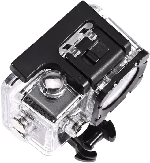 Mugast 4K Waterproof Action Camera, 30m Outdoor Sports Video Camera with 1080P Full LCD Mini Camcorder, 900mAh