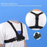 Mobile Phone Chest Mount Strap Holder, Anti-Slide Strap Mount for Phone 360 Degree Rotary for Video Recording Camera