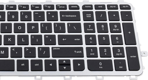 Backlit Laptop Keyboard Replacement for HP Envy 15-J000, 15T-J100, 15Z-J100, 15-Q, 15T-Q, 17-J, 17T-J000, 17T-J100, M7-J