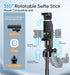 MAGIC JOHN Phone Tripod, Portable Selfie Stick, Pocket Size Selfie Stick for iPhone, Tripod for Phone with Detachable