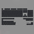 PBT Keycaps 60 Percent - Black 142 Keys Keycap Set Cherry Profile DYE-Sub for 60/61/65/68/75/98 Mechanical Keyboards