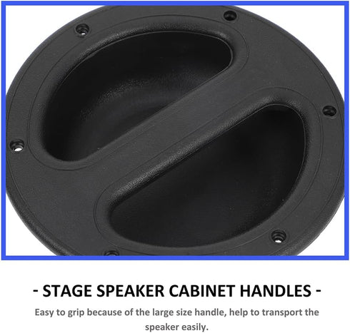 Handgrip 8Pcs Universal Loudspeaker Handle, Speaker Cabinet Box Handle Accessories