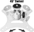2-Be-Best Projector Mount Mini Projector Ceiling Mount Adjustable Bracket Universal Mounts for Mini Projectors White