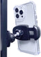 Gym Magnetic Phone Holder Mount, Compatible with All Smartphones, Attaches to Metal Surfaces, Big Phones Friendly