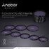 Andoer 55mm Filter Kit UV+CPL+FLD+ND(ND2 ND4 ND8) for Nikon Canon Sony Pentax DSLRs