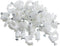CableWholesale RG6 Cable-Clip, White, 100 Pieces per Bag