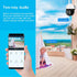 funxwe 1080P Smart WiFi PTZ Security IP Camera, Wireless HD Pan Tilt Camera, Two Way Audio Siren Motion Detection