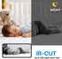 Smallest Wireless WiFi Camera HD1080P – Portable Video Baby Monitor with Night Vision, Motion Detection, Cloud Storage