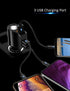 LIHAN Cigarette Lighter Socket Adapter, Car Charger for 12V/24V Outlet Plug Splitter with Multi USB Ports