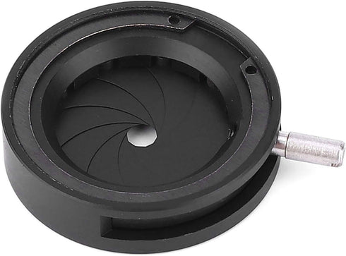 Instruments1.5 25mm SK12 Joyzan Aperture Diaphragm, Adjustable Microscope Adapter Iris Optical Mechanical Lens Metal