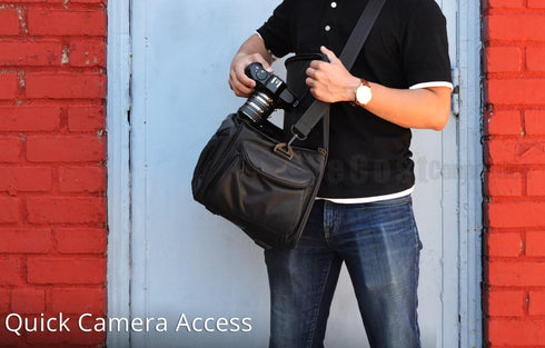 Extra Large Water Resistant Camcorder Bag for Canon XA10, XA20, XA25, XH-G1s, XL2 and More