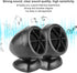 Acouto Music Horns car Audio, Car Speakers 1200W 12V Tweeter Mini Horn Music Dome Loudspeaker Audio Speaker for Car Car Door Speakers Car Audio Tweeters(Black)