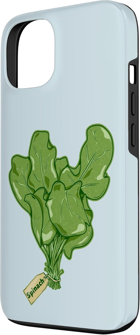 Vegetable garden design by Early Kirky 13 A Bunch of Fresh Spinach Case for iPhone