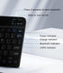 XIWMIX Ultra-Slim Wireless Bluetooth Keyboard - Universal Rechargeable Keyboard Compatible with iPad Pro/iPad Air/iPad