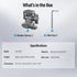 SIRUI Camera Monitor Holder with NATO System Mount, 360° Swivel and 180° Tilt for 5” and 7” Monitors, AM-MTN