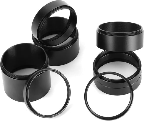 Camera Tube Telescope Covers Lens Adapter Ring Extension Tube Kit, Microscope Accessories 3/5/7/10/15/20/30mm