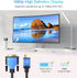 6FT 24+1, 1080p, PS5/PS4/PS3, BlueRigger HDMI to DVI Cable (High-Speed, Bi-Directional Adapter Male to Male, DVI-D