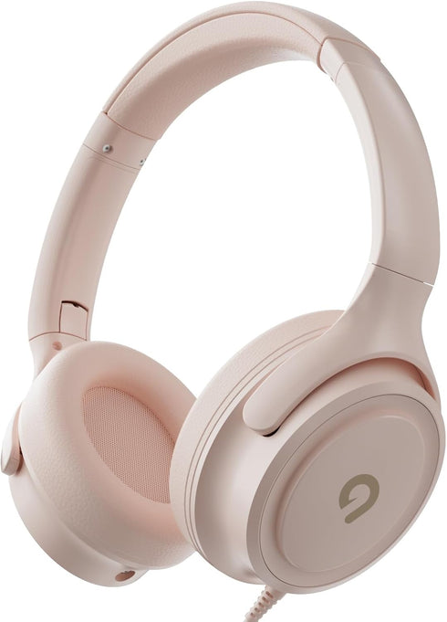 Kids Headphones with Cord, 3.5mm Jack, 85/94dB Safe Volume Control, Built-in Microphone for Kids/Teens