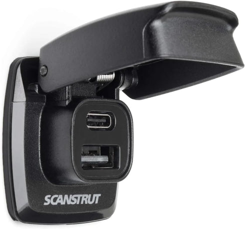 Scanstrut Flip Pro Fast Charge Dual USB Socket for Quick Charging