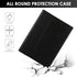 LAMA 7 Colors Backlit Keyboard Case for Samsung Galaxy Tab A9 Plus, Slim Lightweight Stand Cover with Bluetooth