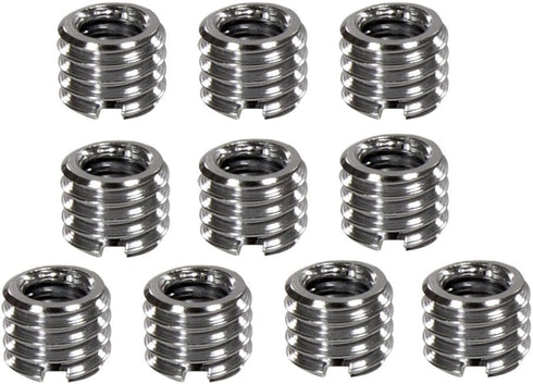 Foto&Tech Metal 1/4 inch to 3/8 inch Tripod Thread Adapter, Easy Mount Convert